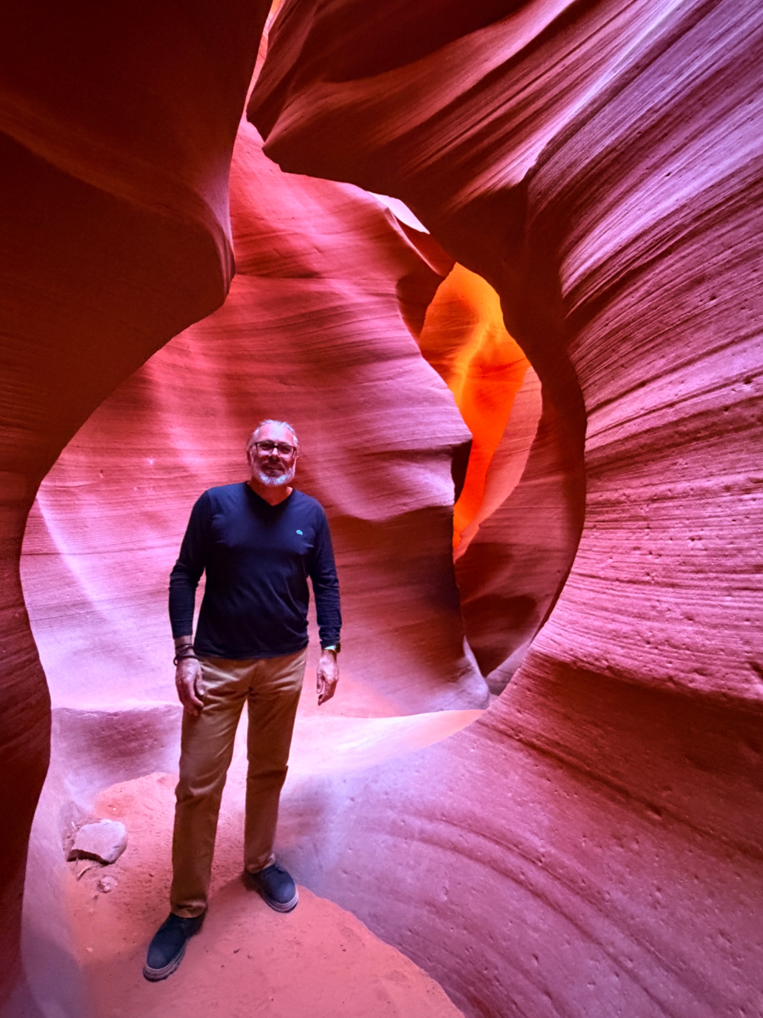 Mark A. Bradford on location