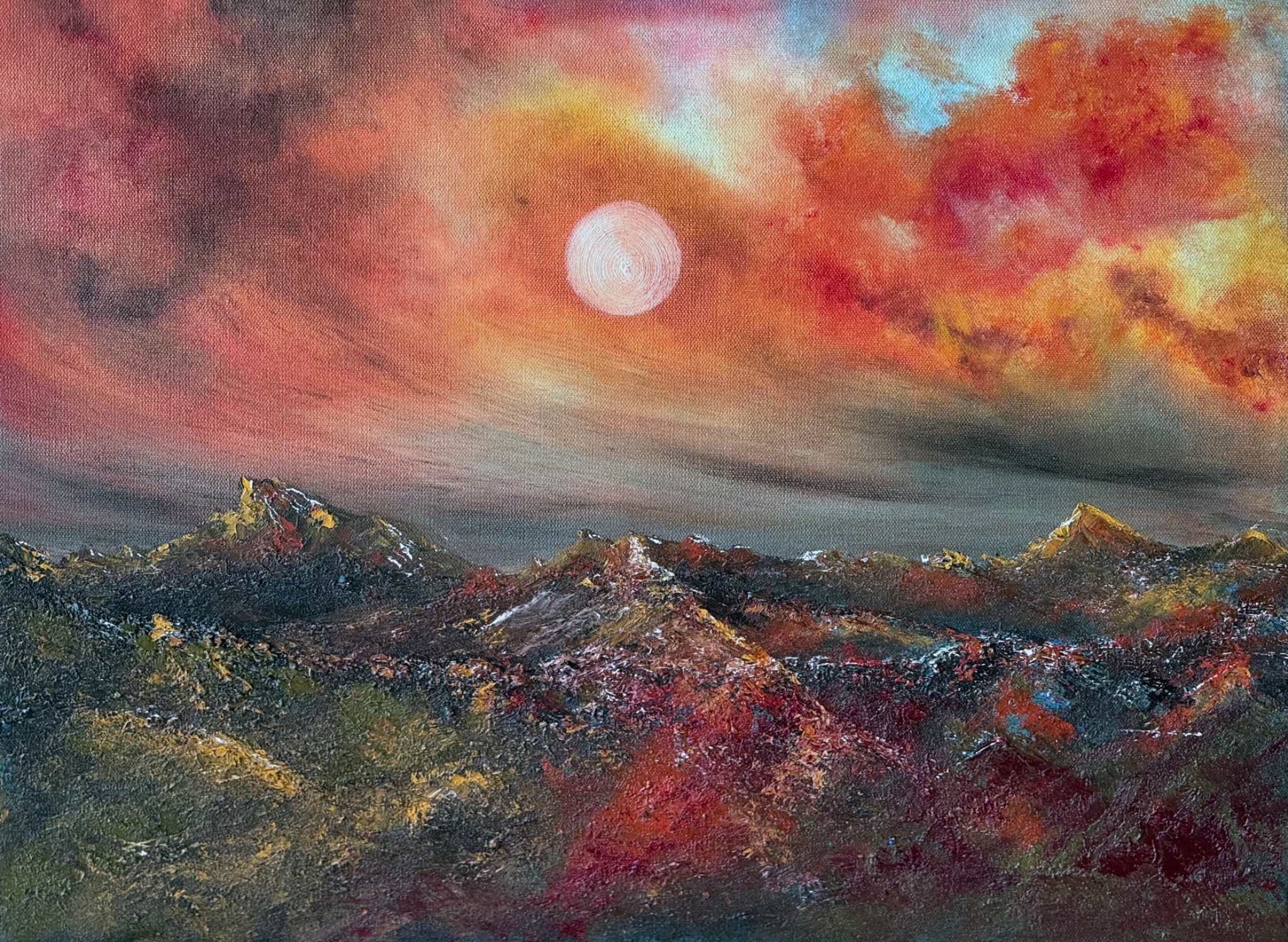 Twin Peaks Ridge by Mark A. Bradford