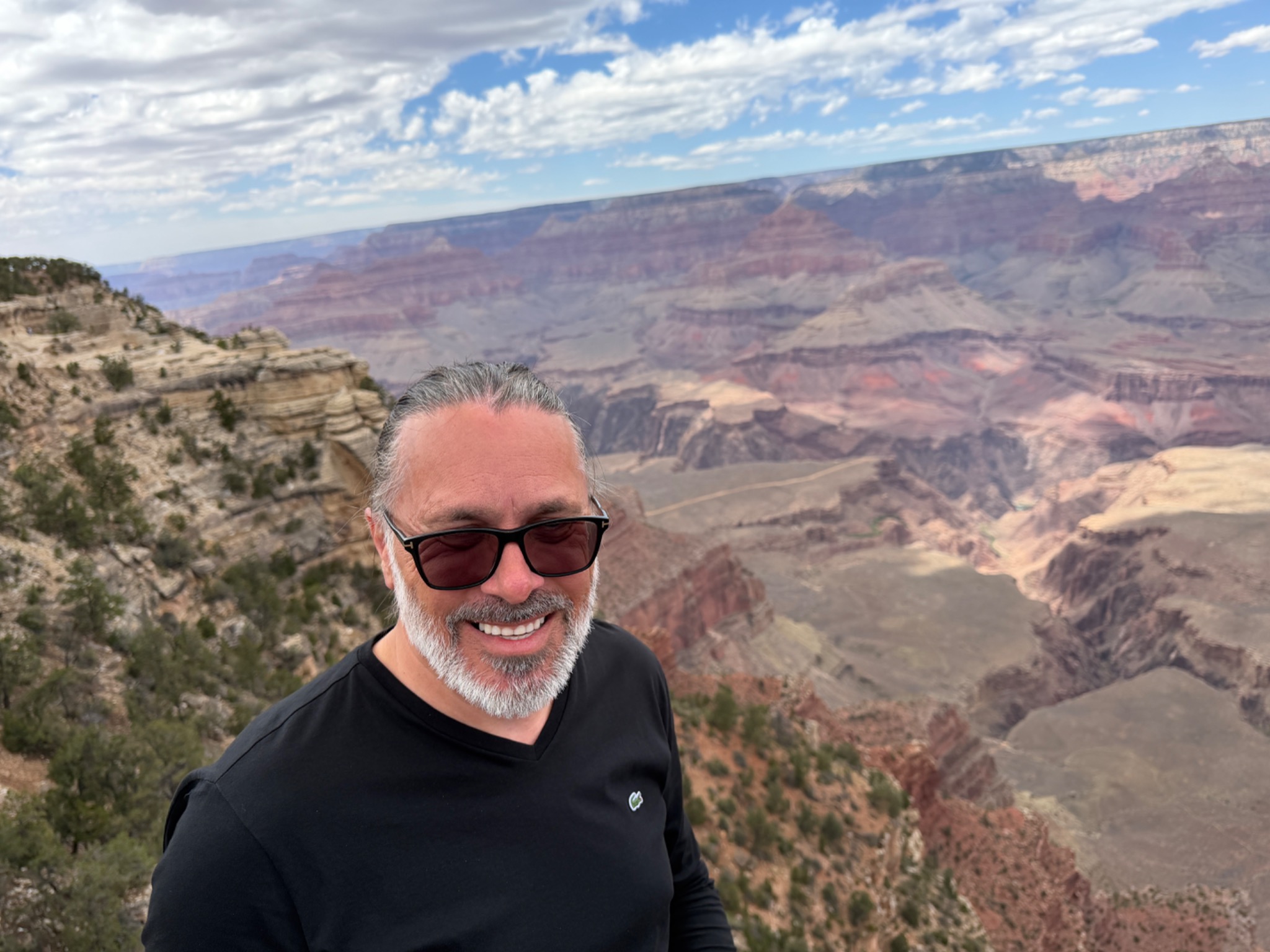 Mark A. Bradford visiting the Grand Canyon