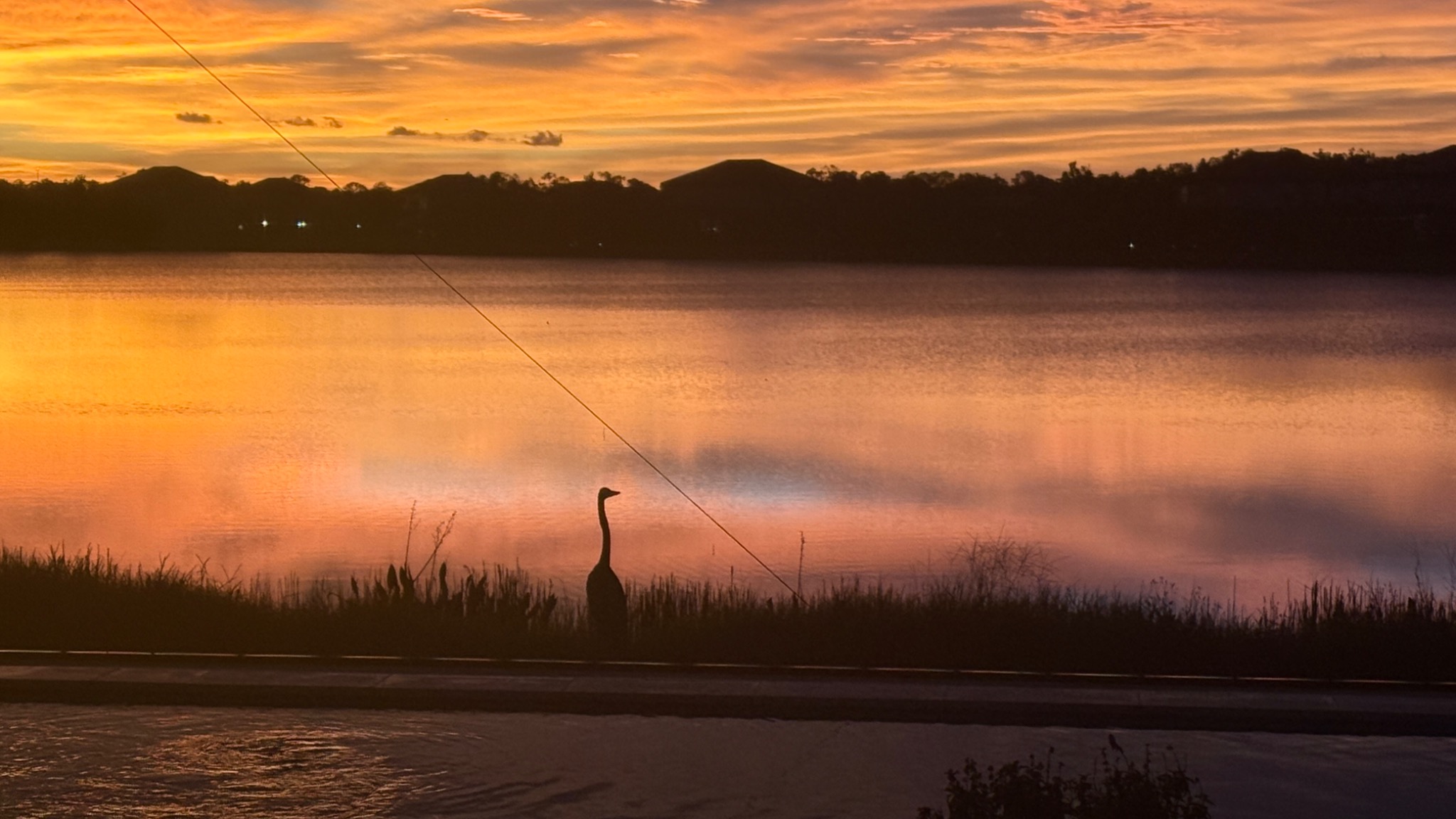 Florida sunset over water