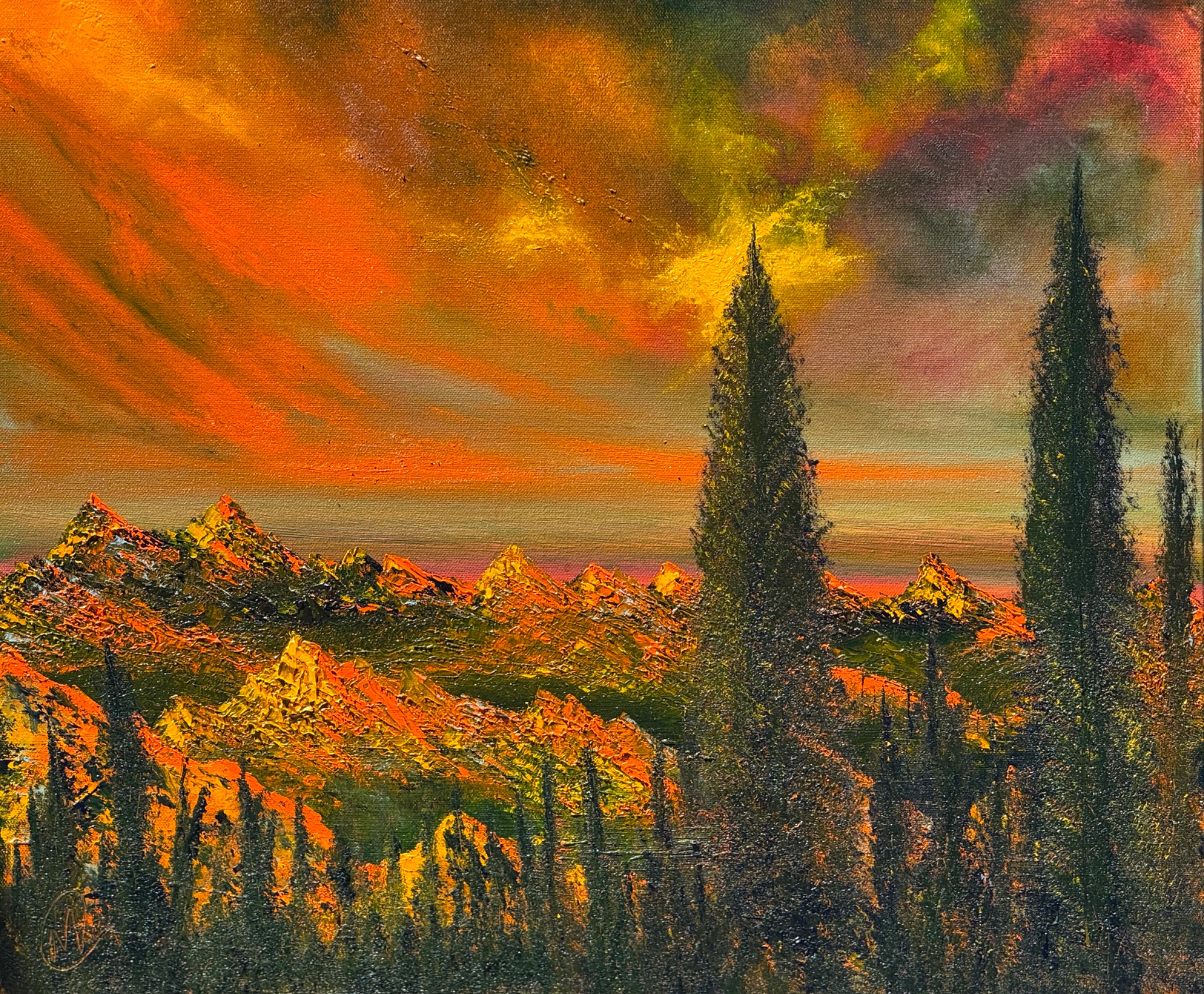 Dusk in the West II