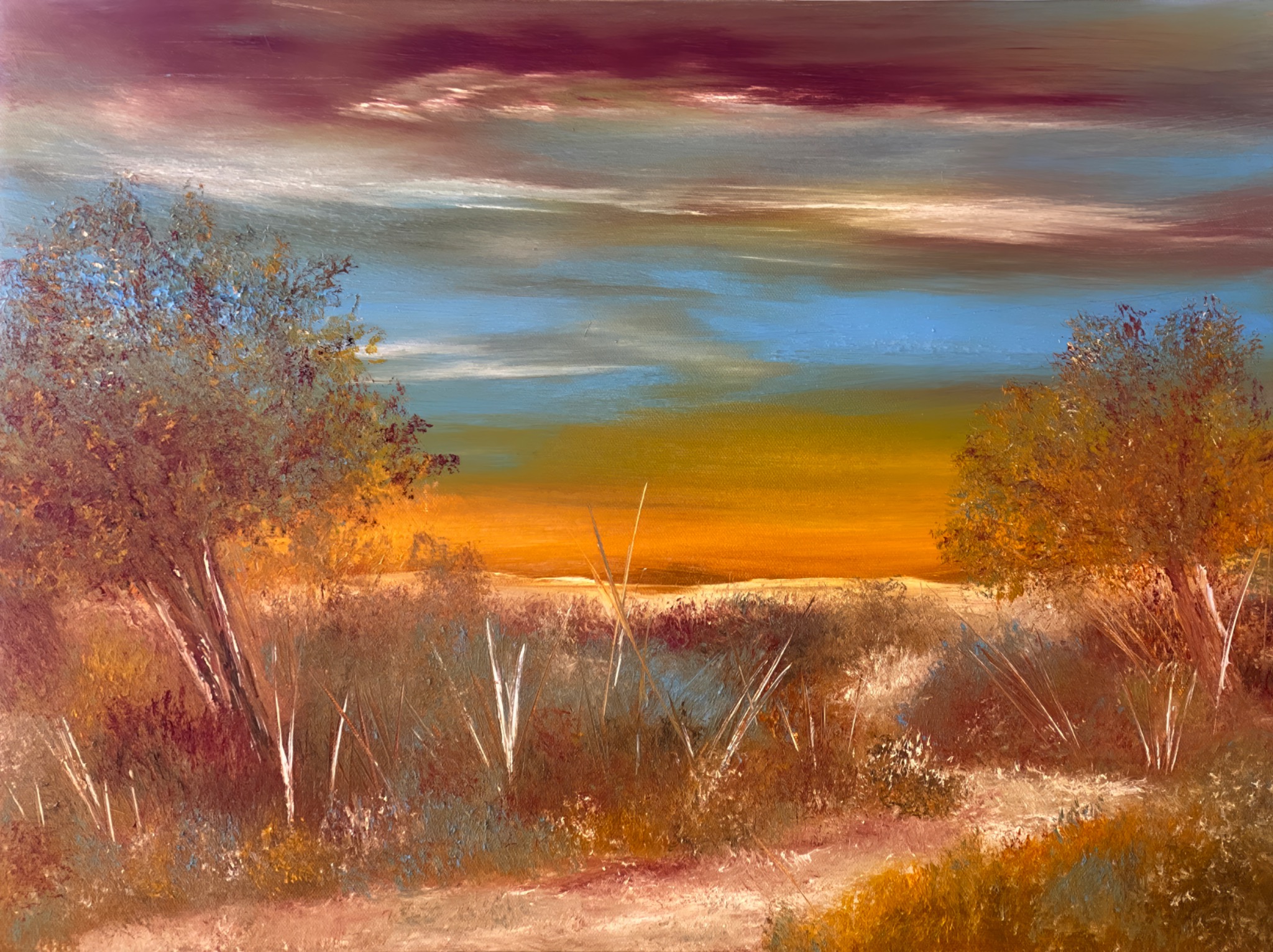 Coastal Path paint surface